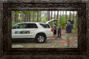 Tim on the local news